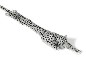 onyx panther bracelet