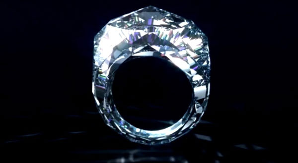 The World's First All Diamond Ring