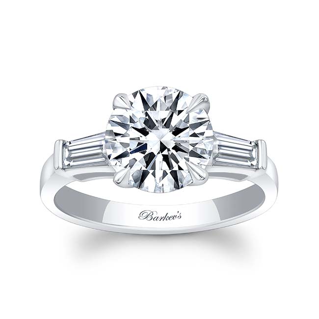 Barkev's 3 Stone Diamond Ring 4880L