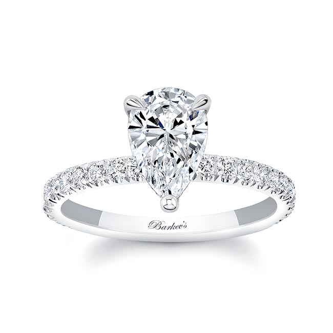 Barkev's Pear Shape Diamond Engagement Ring 8303L