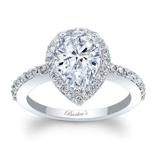Barkev's Teardrop Diamond Ring 8061L
