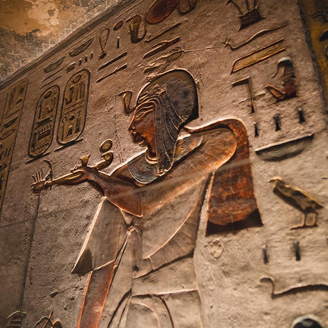 Photo by MEUM MARE: https://www.pexels.com/photo/hieroglyphs-around-ancient-god-carving-17004827/