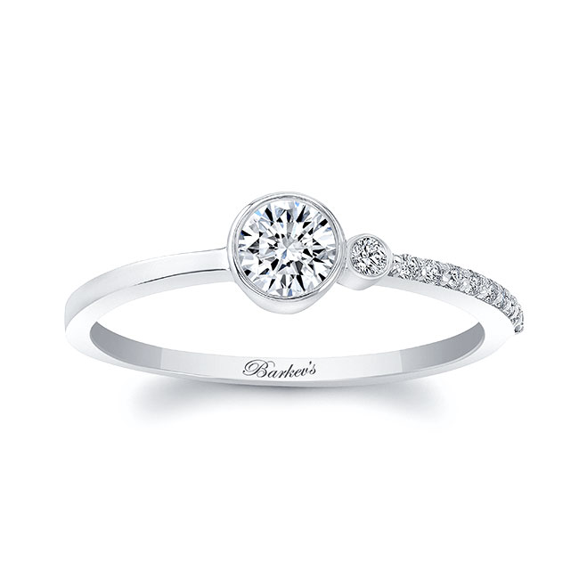 Barkev's Olivia Unique Diamond Promise Ring 8171L