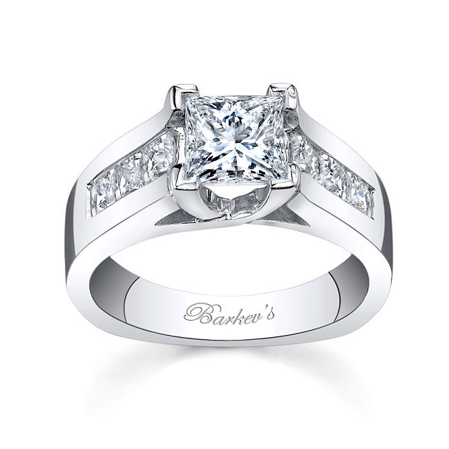 1.5 Ct Princess Cut Diamond Ring Image 1