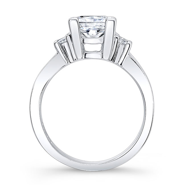  5 Stone Lab Diamond Engagement Ring Image 2