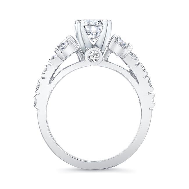 Unique Moissanite Diamond Ring Image 2