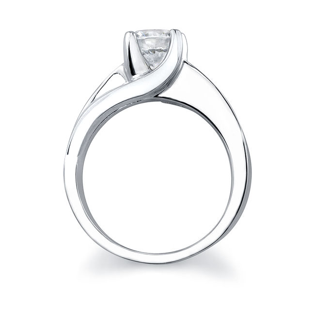  Moissanite Solitaire Engagement Ring MOI-6819L Image 2