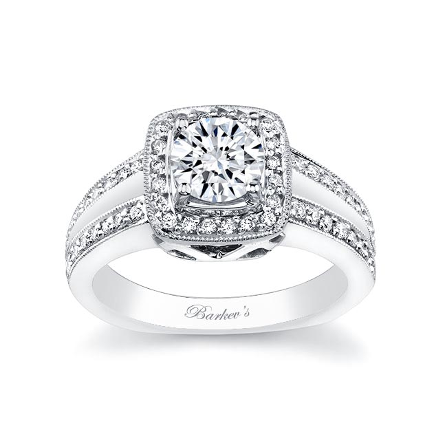  Antique Diamond Engagement Ring Image 1