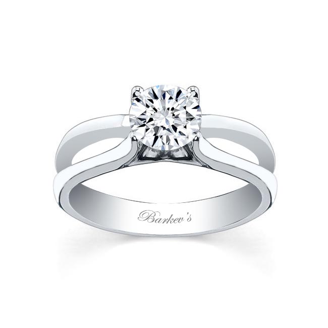  Round Solitaire Engagement Ring 7418L Image 1
