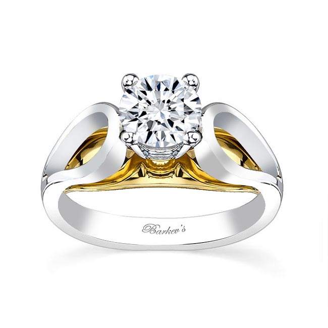 Looping Solitaire Ring