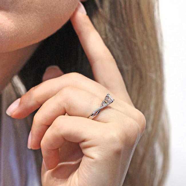  Simple Lab Grown Diamond Ring Image 4