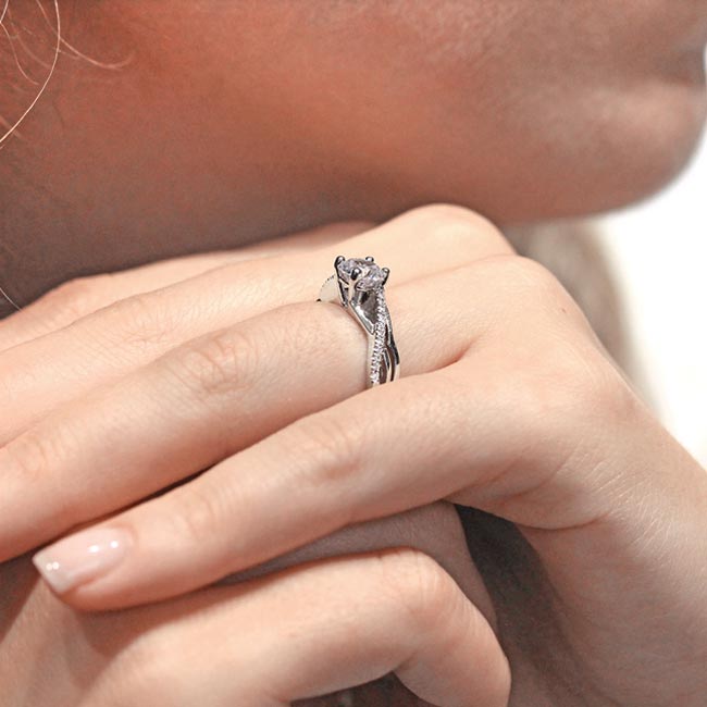  Simple Diamond Bridal Set Image 5