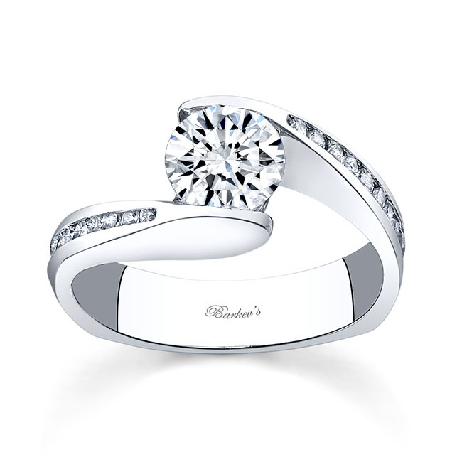  Bypass Shank Engagement Ring Image 1