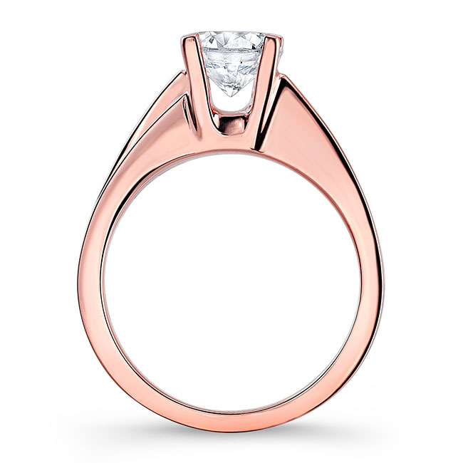  Rose Gold Channel Band Ring Image 2