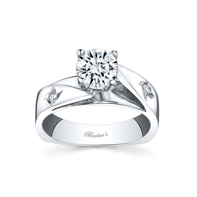  Cathedral Starnish Engagement Ring Image 4