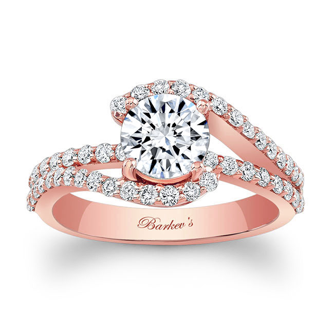 Rose Gold 1 Carat Diamond Ring
