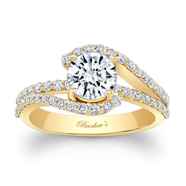 Yellow Gold 1 Carat Diamond Ring