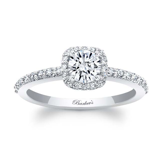  Gold Diamond Engagement Ring Image 1