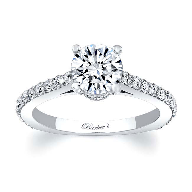  Traditional Moissanite Ring Image 1