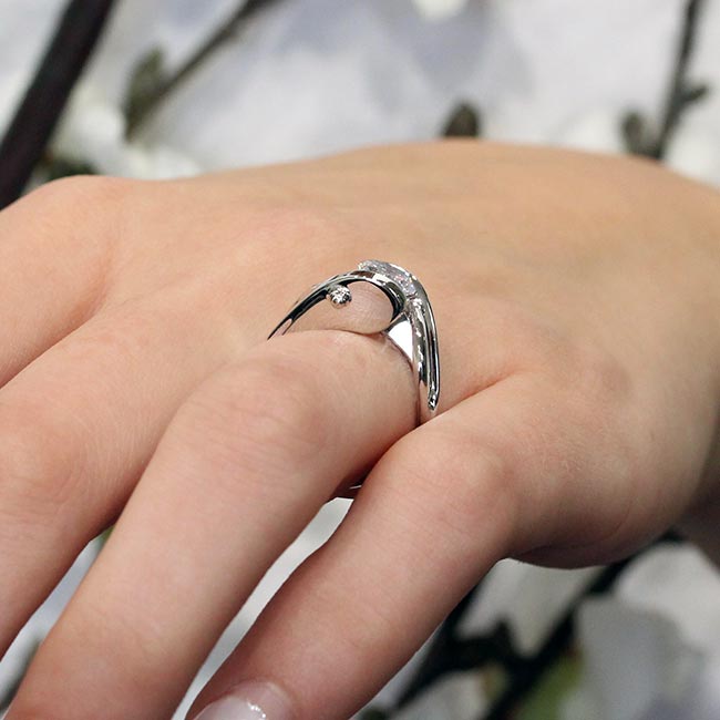 Barkev's Solitaire Channel Set Ring