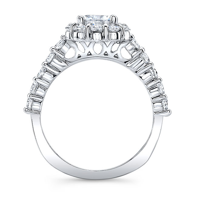 Platinum 0.75 Carat Diamond Ring Image 2