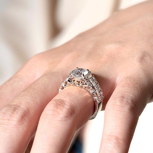  Lab Grown Diamond Baguette Ring Image 5