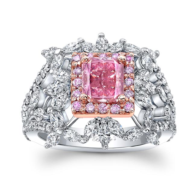  Fancy Pink Diamond Ring Image 1