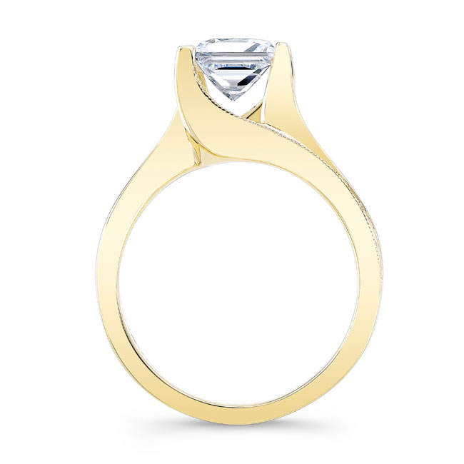  Yellow Gold 1.25 Carat Diamond Ring Image 2