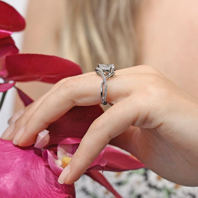  Unique Pear Shaped Engagement Ring Image 5