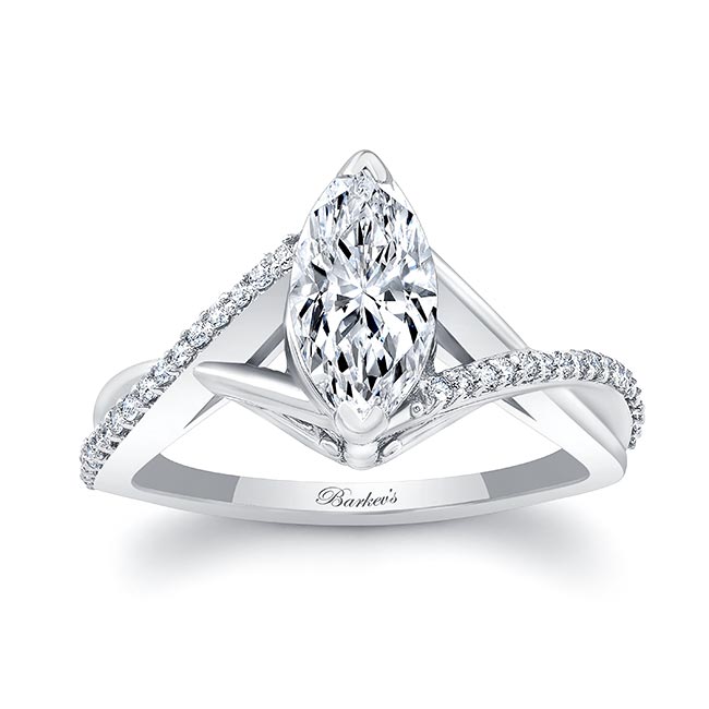  1 Carat Marquise Diamond Ring Image 1