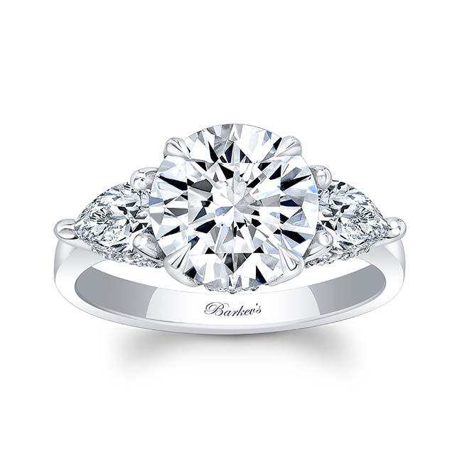  3 Carat Round Diamond Ring Image 1
