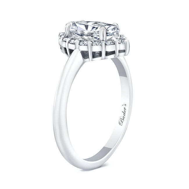 Marquise Cut Moissanite Ring Image 2