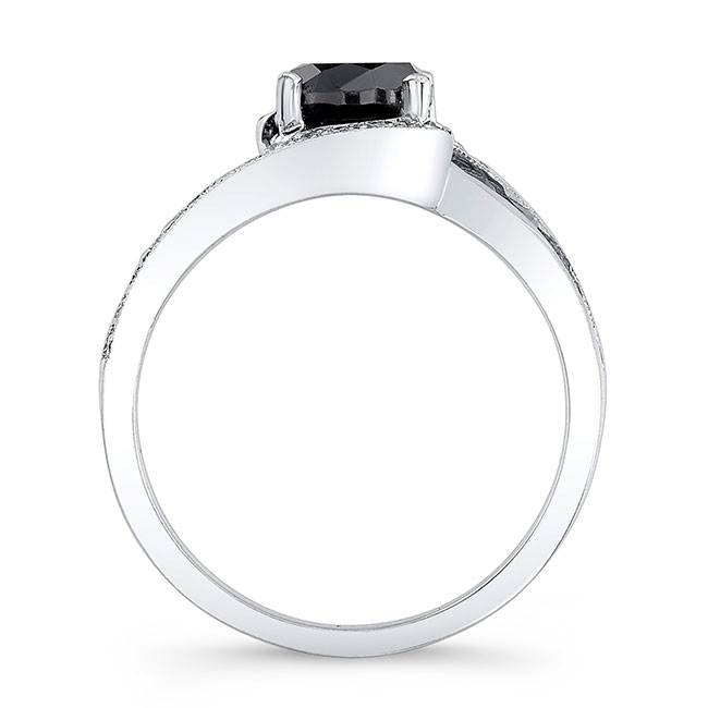  Unique Black Diamond Engagement Ring Image 2