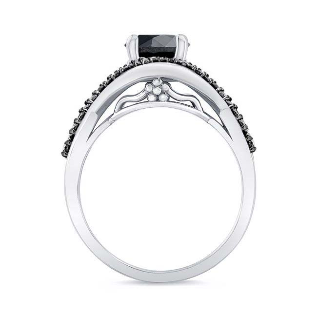  Black Diamond Criss Cross Ring Image 2