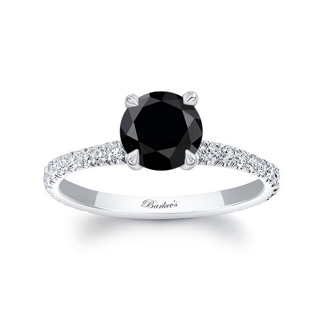 Black And White Diamond Ring