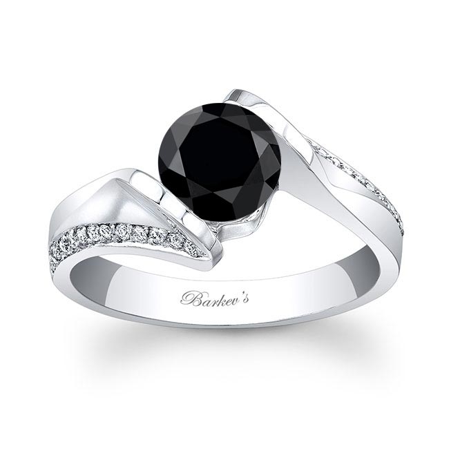  Channel Black Diamond Ring Image 1