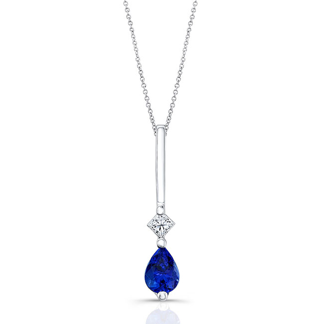 Tanzanite & Diamond Necklace 6844N