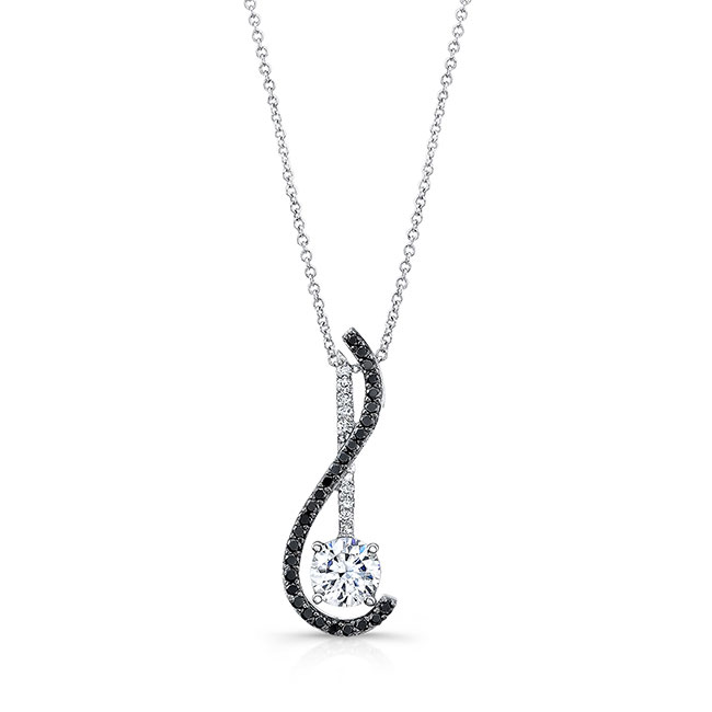 Black diamond Necklace 7902NBK