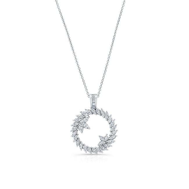  Diamond Sun Necklace Image 1