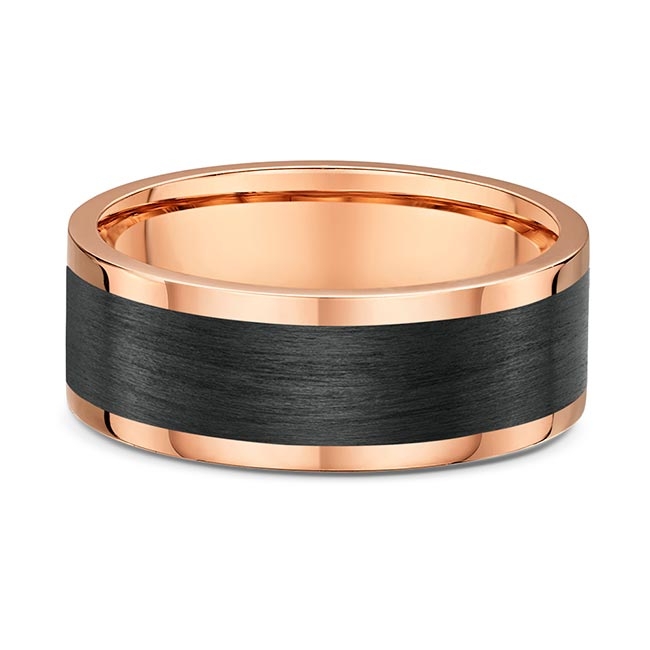 Men's Thick Rose Gold Wedding Band