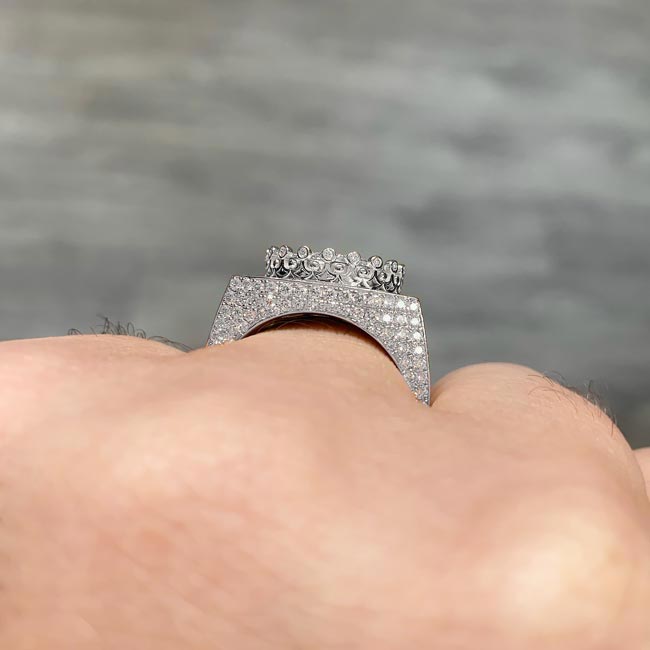 Buy Men's 2 Carat Brilliant Cut Diamond Ring At Best Price